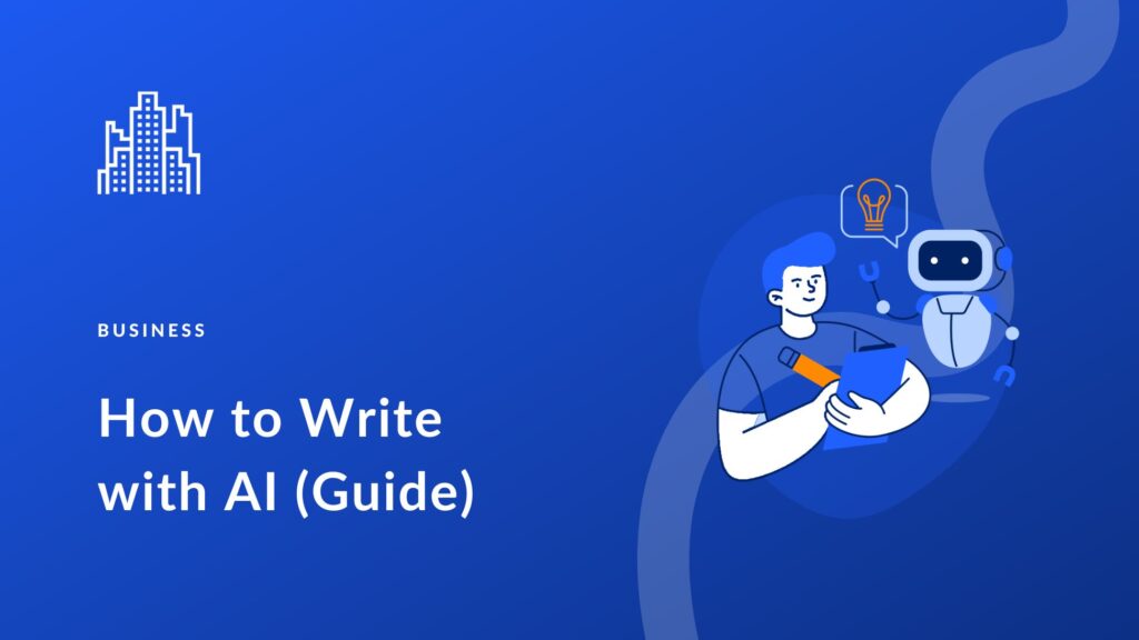How to write ai blog article