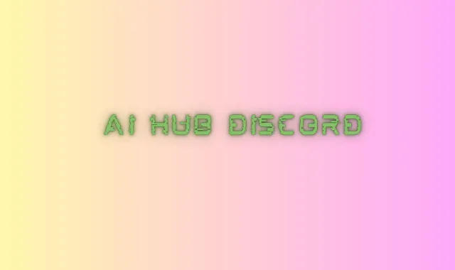 ai hub discord